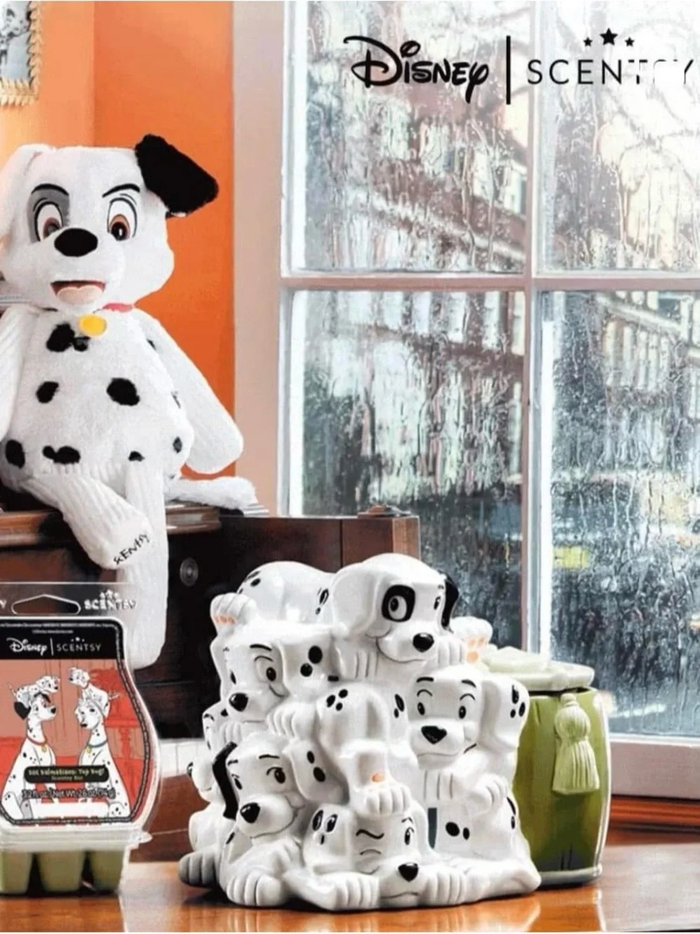 Scentsy 🐾 Disney 101 Dalmatians: Pile o’ Puppies - Scentsy Warmer NIB